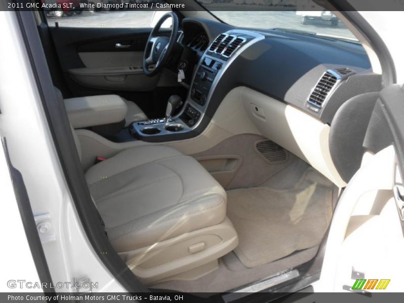 White Diamond Tintcoat / Cashmere 2011 GMC Acadia SLT