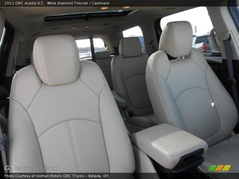 White Diamond Tintcoat / Cashmere 2011 GMC Acadia SLT