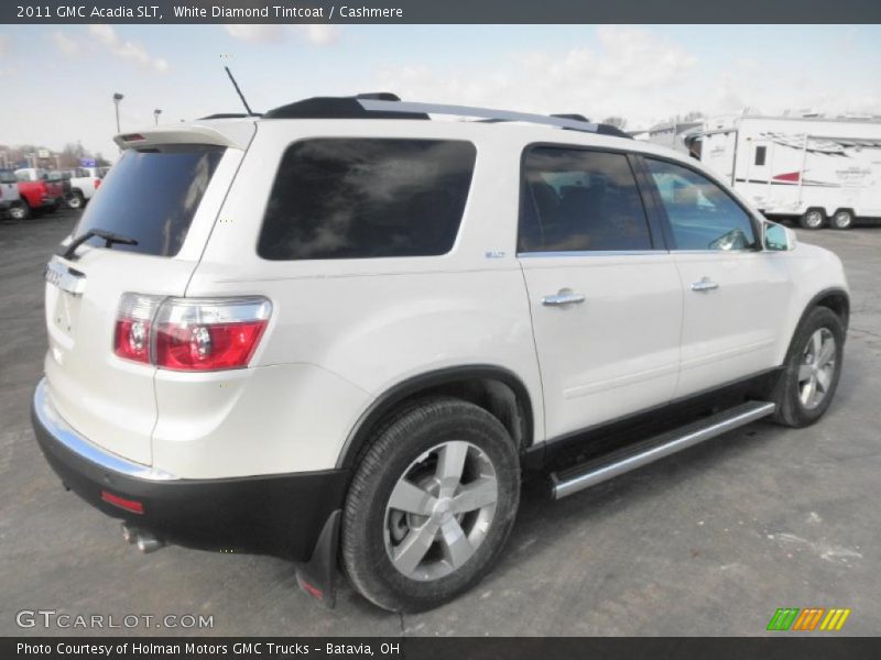 White Diamond Tintcoat / Cashmere 2011 GMC Acadia SLT