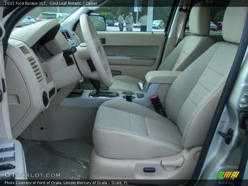 Gold Leaf Metallic / Camel 2011 Ford Escape XLT