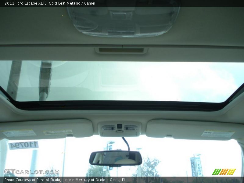 Gold Leaf Metallic / Camel 2011 Ford Escape XLT