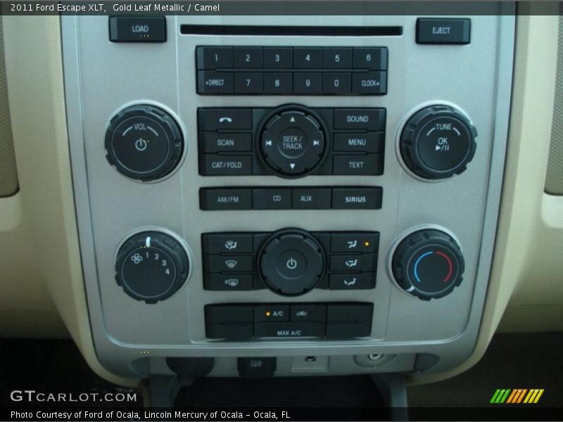 Gold Leaf Metallic / Camel 2011 Ford Escape XLT