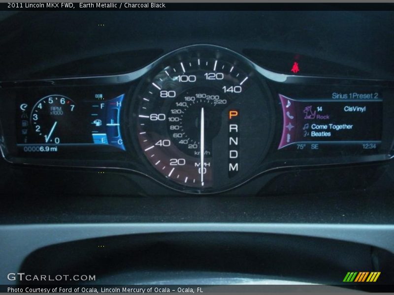 Earth Metallic / Charcoal Black 2011 Lincoln MKX FWD