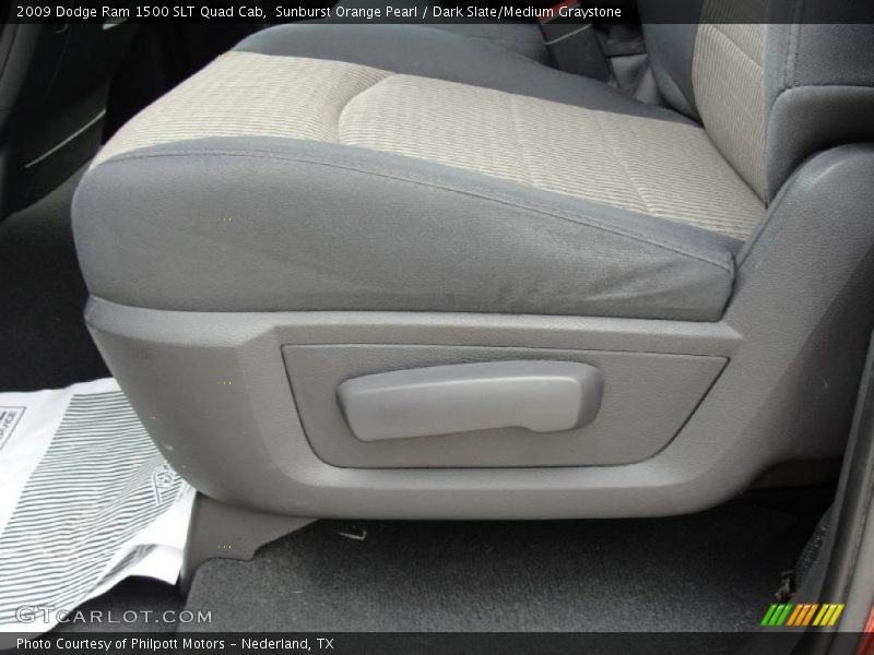 Sunburst Orange Pearl / Dark Slate/Medium Graystone 2009 Dodge Ram 1500 SLT Quad Cab