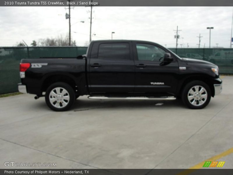 Black / Sand Beige 2010 Toyota Tundra TSS CrewMax