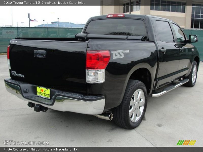 Black / Sand Beige 2010 Toyota Tundra TSS CrewMax