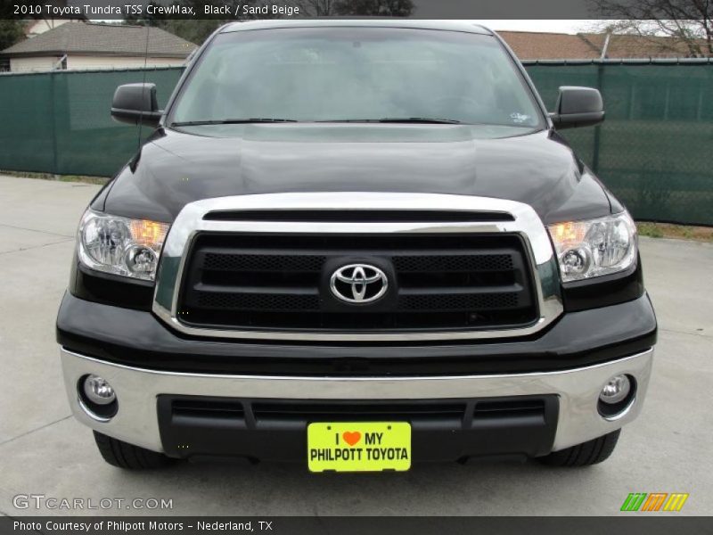 Black / Sand Beige 2010 Toyota Tundra TSS CrewMax