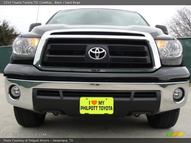 Black / Sand Beige 2010 Toyota Tundra TSS CrewMax