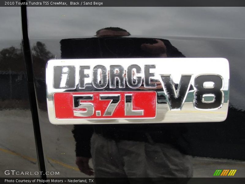 Black / Sand Beige 2010 Toyota Tundra TSS CrewMax