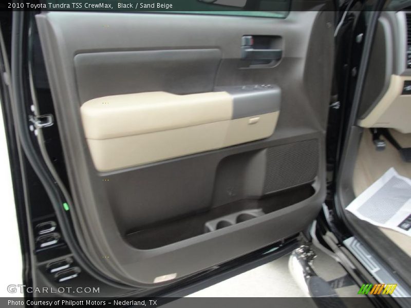 Black / Sand Beige 2010 Toyota Tundra TSS CrewMax