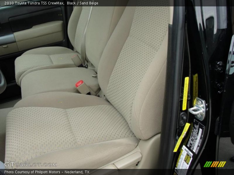 Black / Sand Beige 2010 Toyota Tundra TSS CrewMax