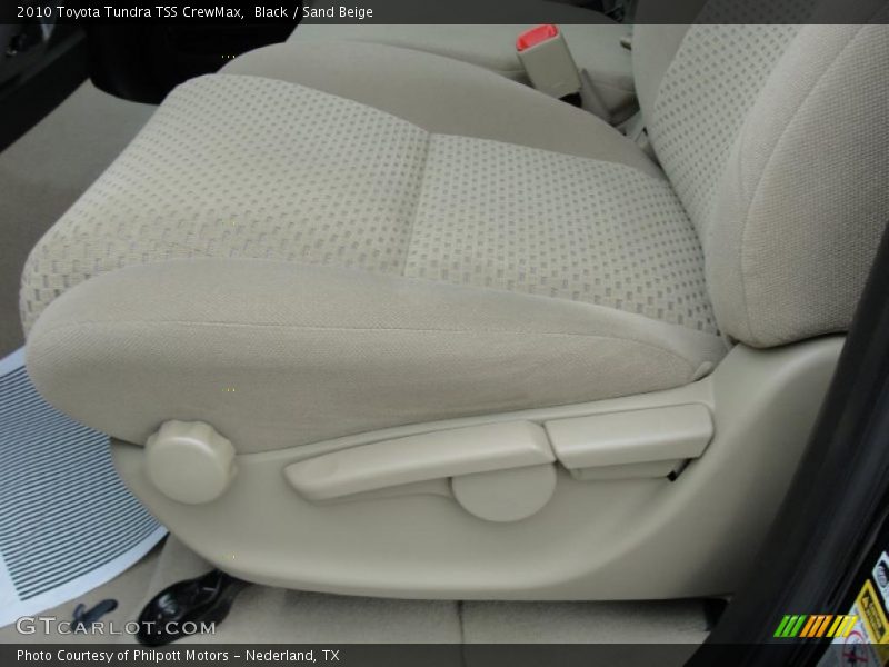 Black / Sand Beige 2010 Toyota Tundra TSS CrewMax