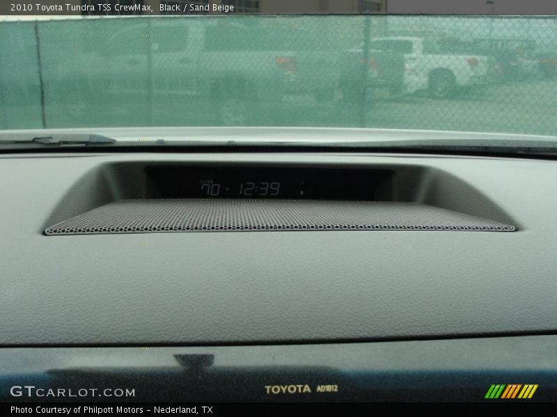 Black / Sand Beige 2010 Toyota Tundra TSS CrewMax