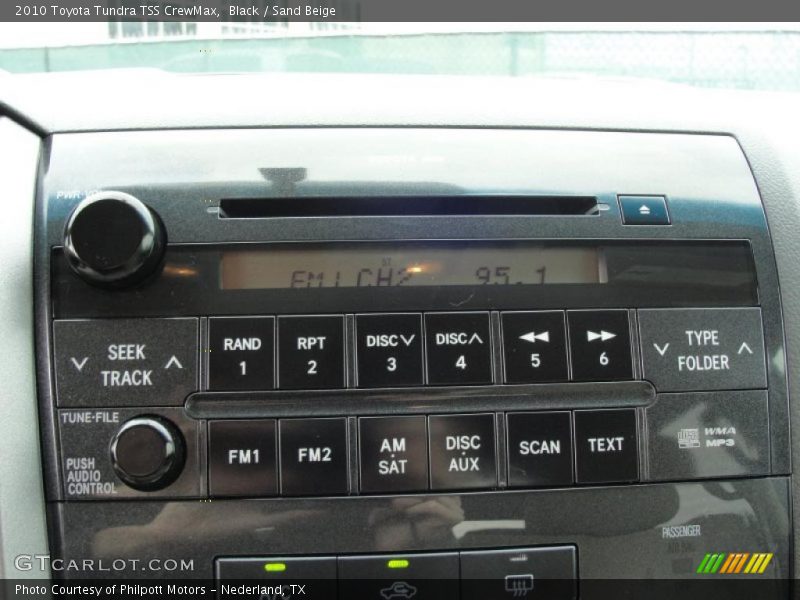 Controls of 2010 Tundra TSS CrewMax