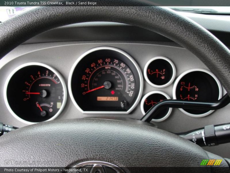  2010 Tundra TSS CrewMax TSS CrewMax Gauges