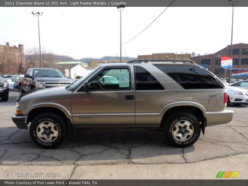  2001 Blazer LS ZR2 4x4 Light Pewter Metallic