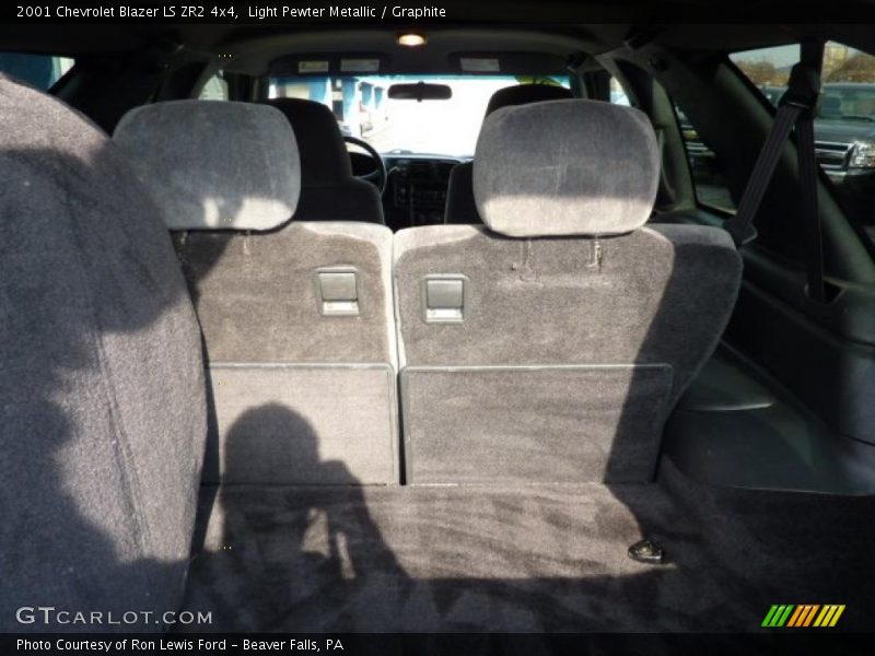 Light Pewter Metallic / Graphite 2001 Chevrolet Blazer LS ZR2 4x4