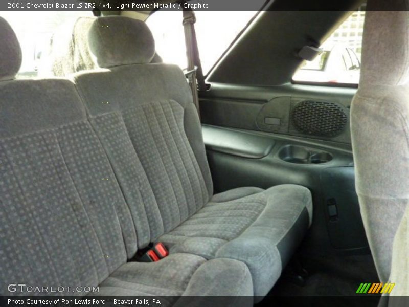 Light Pewter Metallic / Graphite 2001 Chevrolet Blazer LS ZR2 4x4