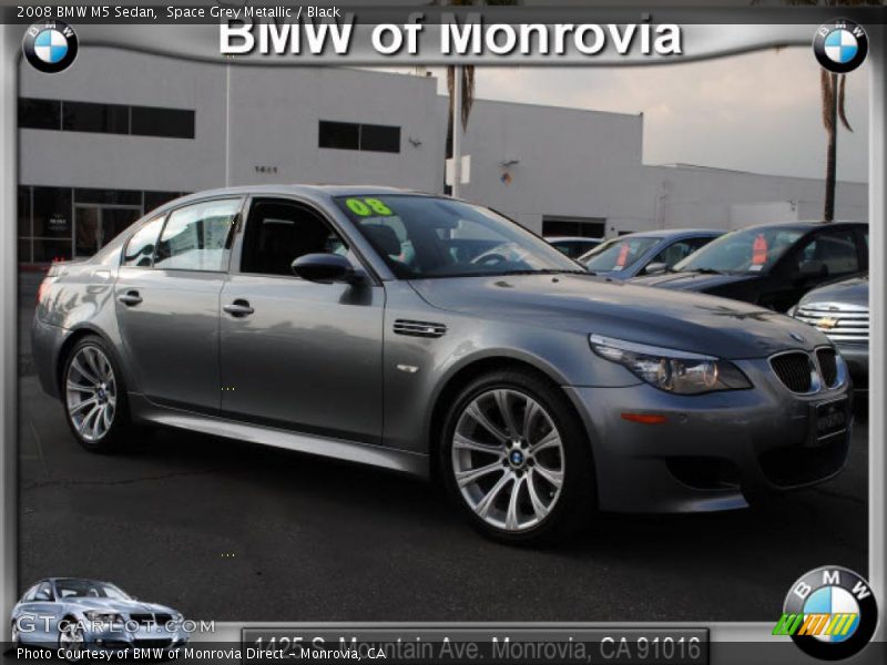 Space Grey Metallic / Black 2008 BMW M5 Sedan