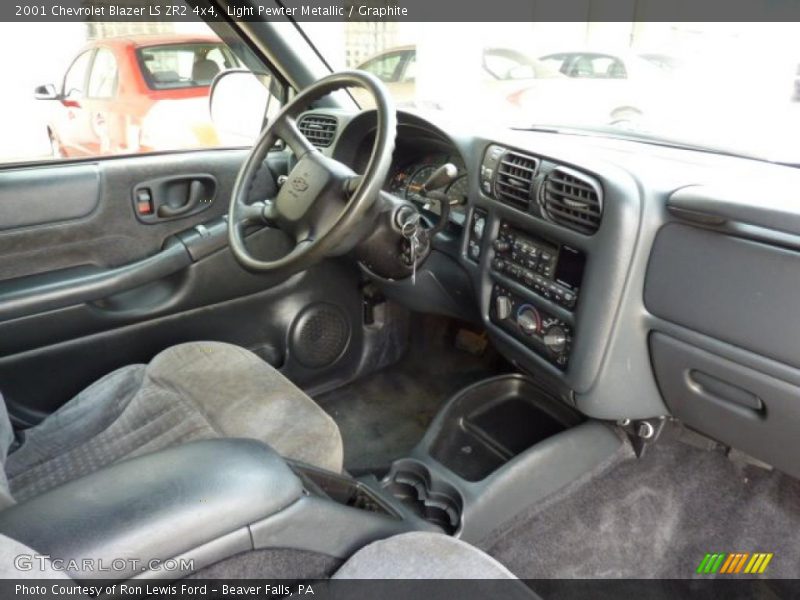  2001 Blazer LS ZR2 4x4 Graphite Interior