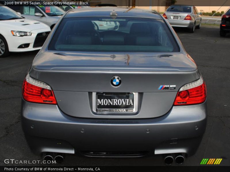 Space Grey Metallic / Black 2008 BMW M5 Sedan