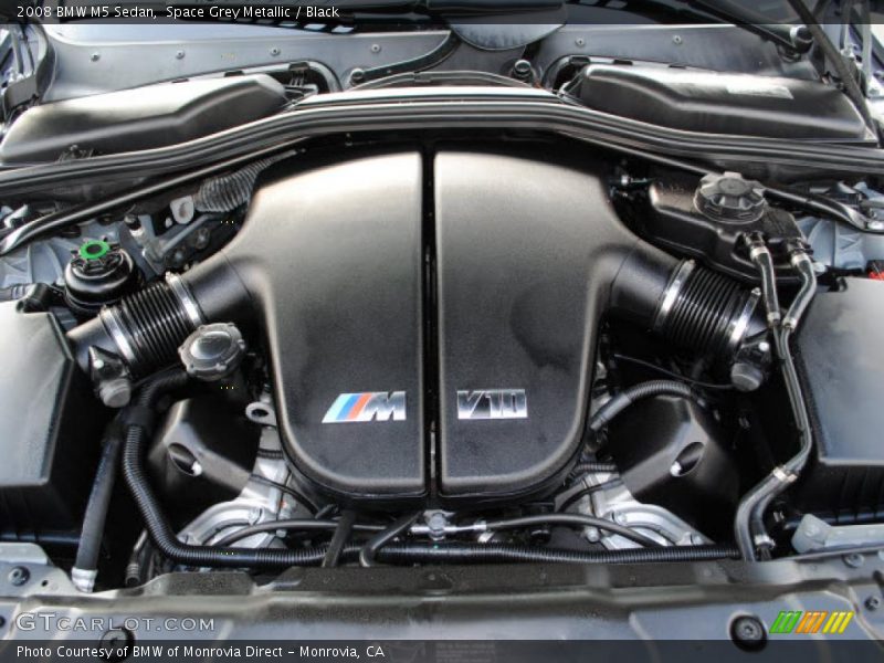  2008 M5 Sedan Engine - 5.0 Liter DOHC 40-Valve VVT V10
