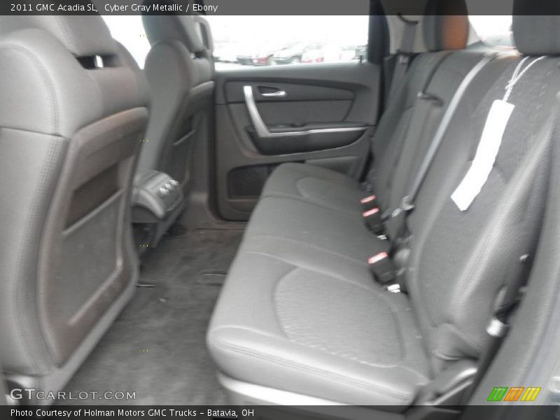 Cyber Gray Metallic / Ebony 2011 GMC Acadia SL