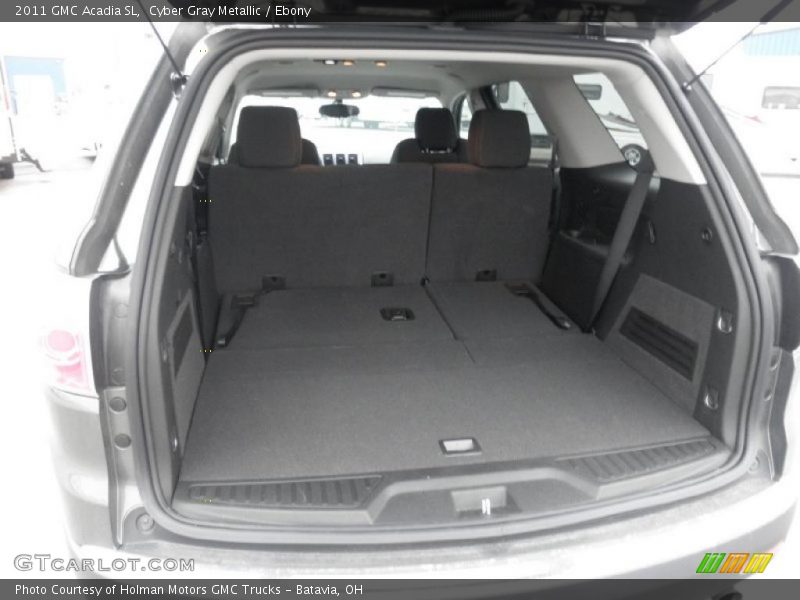 Cyber Gray Metallic / Ebony 2011 GMC Acadia SL