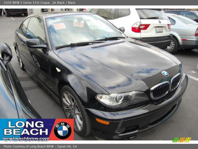 Jet Black / Black 2006 BMW 3 Series 330i Coupe
