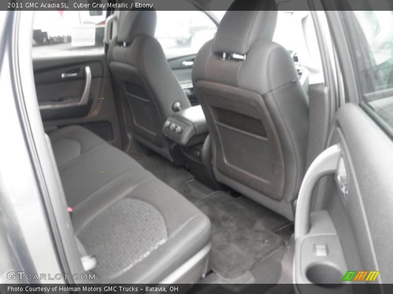 Cyber Gray Metallic / Ebony 2011 GMC Acadia SL