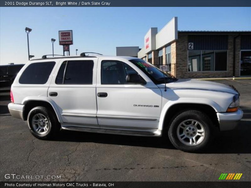 Bright White / Dark Slate Gray 2001 Dodge Durango SLT