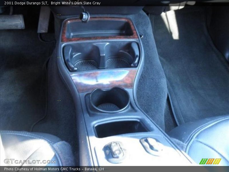 Bright White / Dark Slate Gray 2001 Dodge Durango SLT