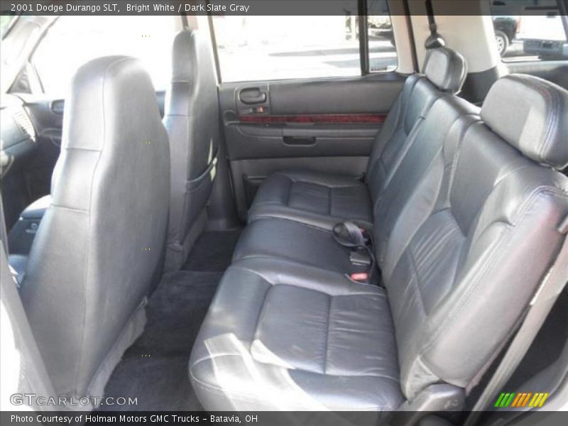 Bright White / Dark Slate Gray 2001 Dodge Durango SLT