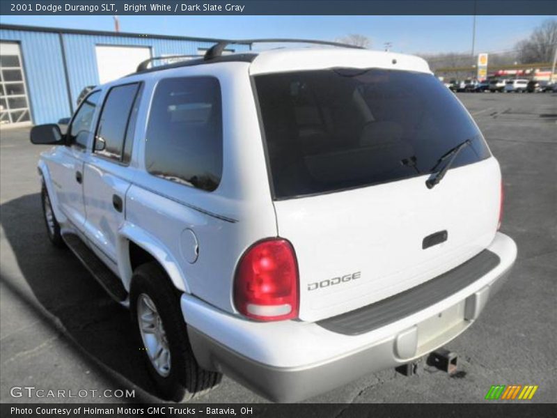 Bright White / Dark Slate Gray 2001 Dodge Durango SLT