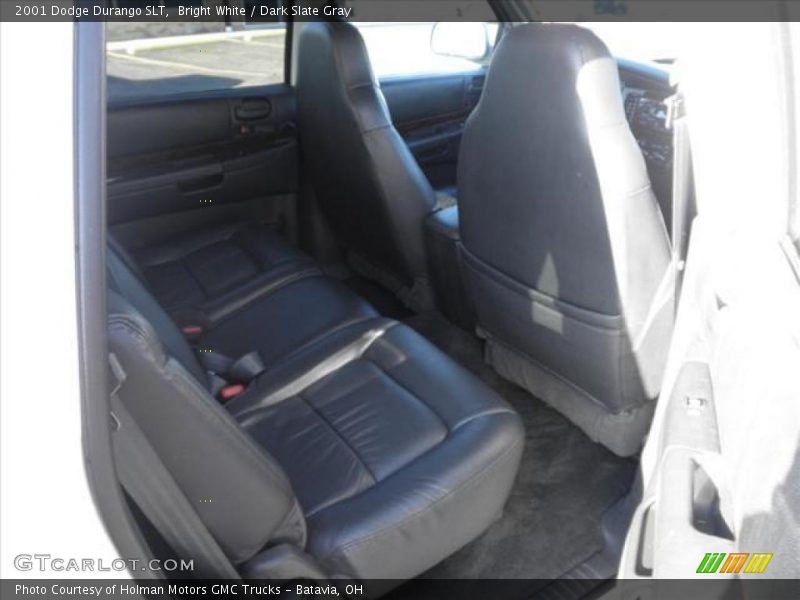 Bright White / Dark Slate Gray 2001 Dodge Durango SLT