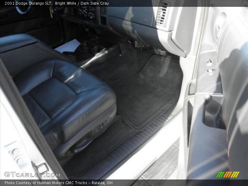 Bright White / Dark Slate Gray 2001 Dodge Durango SLT