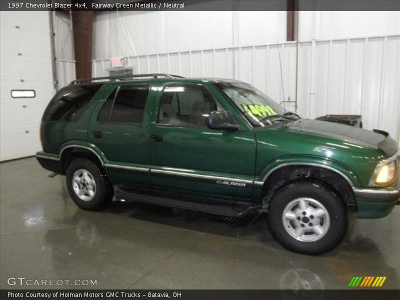 Fairway Green Metallic / Neutral 1997 Chevrolet Blazer 4x4