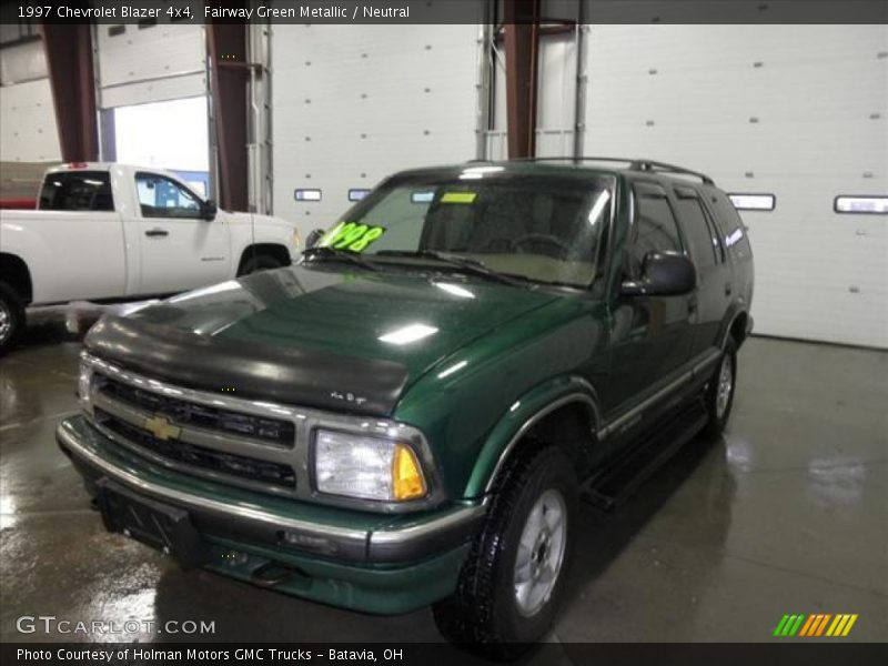 Fairway Green Metallic / Neutral 1997 Chevrolet Blazer 4x4