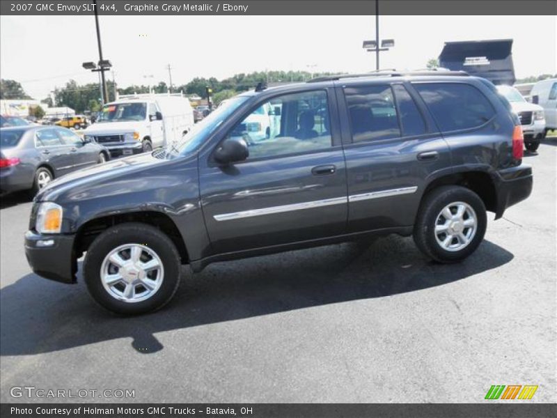 Graphite Gray Metallic / Ebony 2007 GMC Envoy SLT 4x4