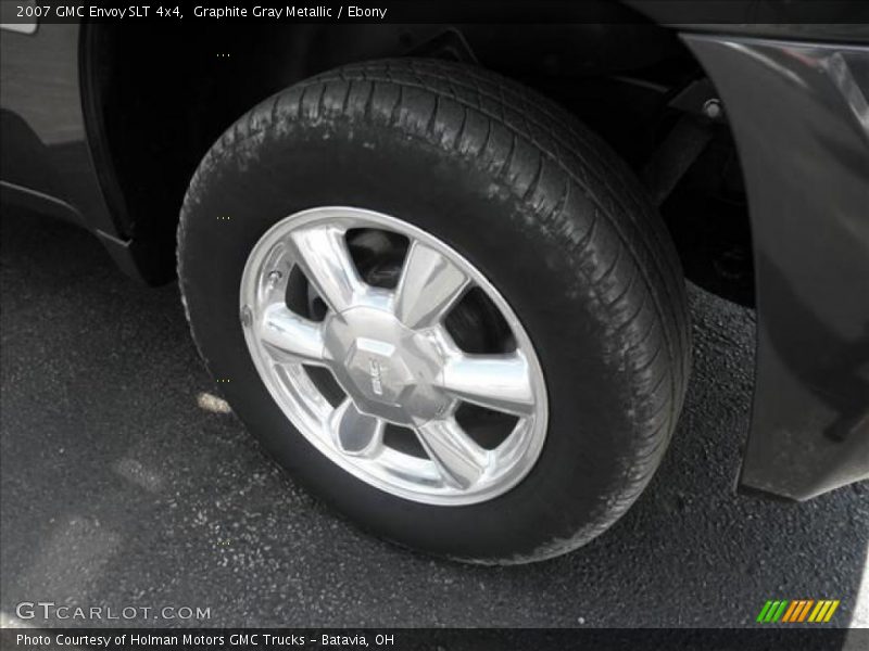Graphite Gray Metallic / Ebony 2007 GMC Envoy SLT 4x4