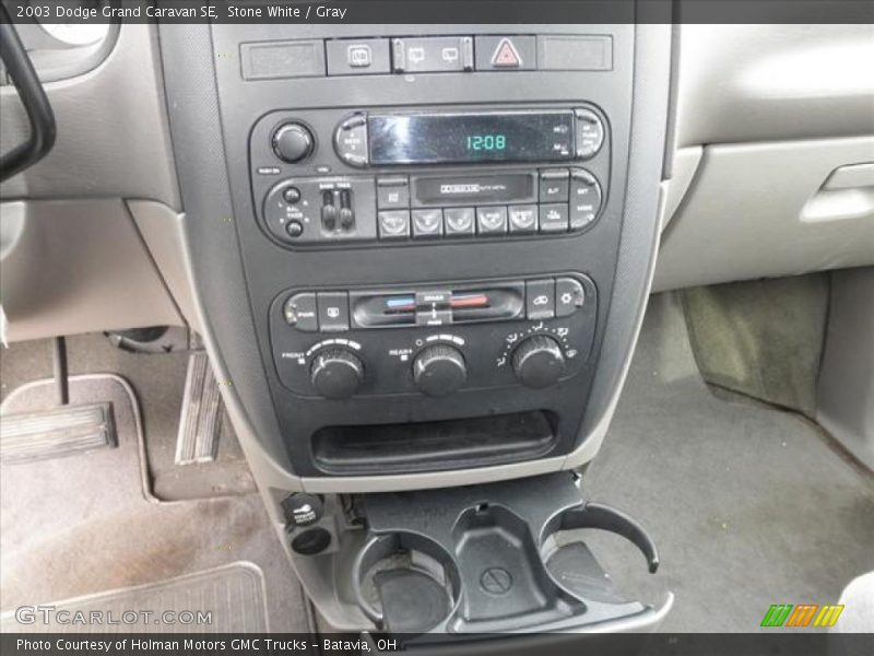 Controls of 2003 Grand Caravan SE