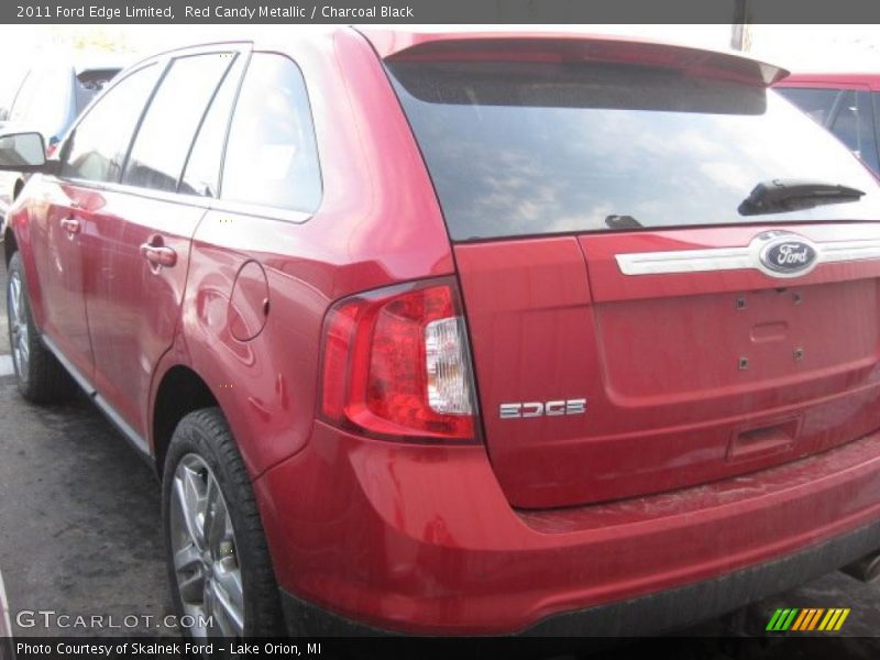 Red Candy Metallic / Charcoal Black 2011 Ford Edge Limited