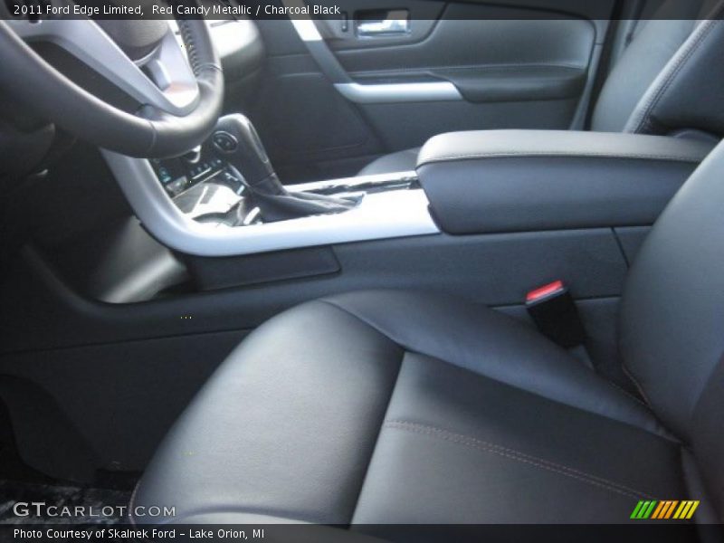 Red Candy Metallic / Charcoal Black 2011 Ford Edge Limited