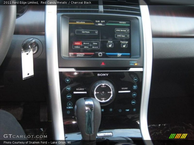 Red Candy Metallic / Charcoal Black 2011 Ford Edge Limited