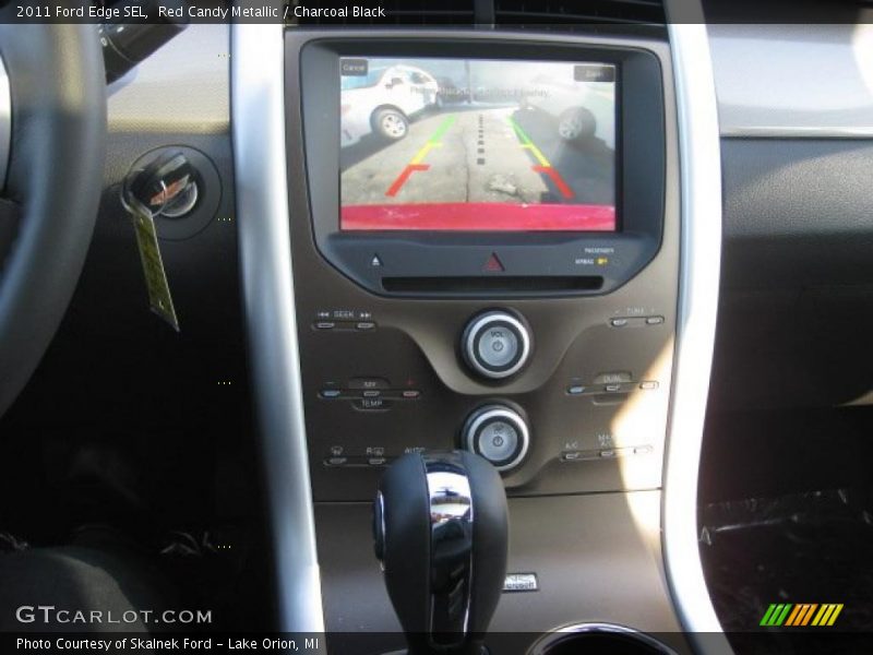 Red Candy Metallic / Charcoal Black 2011 Ford Edge SEL