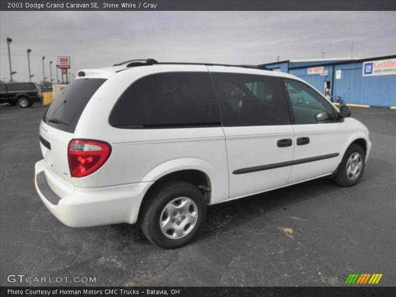 Stone White / Gray 2003 Dodge Grand Caravan SE