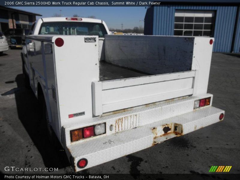 Summit White / Dark Pewter 2006 GMC Sierra 2500HD Work Truck Regular Cab Chassis