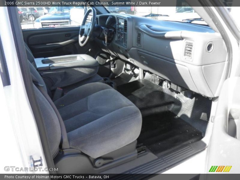 Summit White / Dark Pewter 2006 GMC Sierra 2500HD Work Truck Regular Cab Chassis