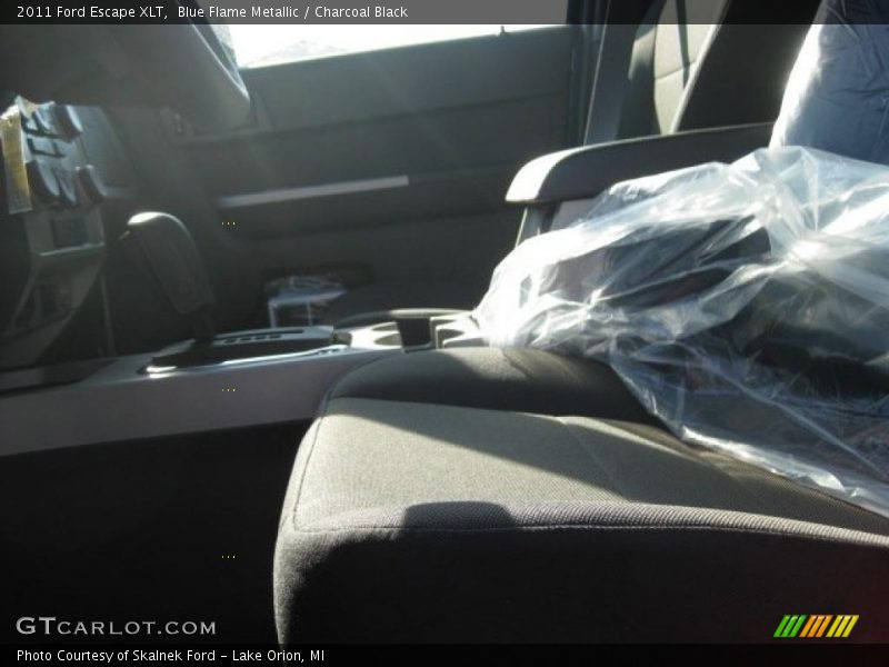 Blue Flame Metallic / Charcoal Black 2011 Ford Escape XLT