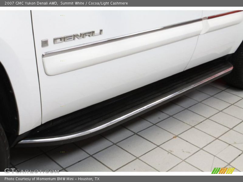 Summit White / Cocoa/Light Cashmere 2007 GMC Yukon Denali AWD